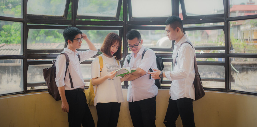 Sinh viên Trường ĐH Thương mại. Ảnh: NTCC Sinh viên Trường ĐH Thương mại. Ảnh: NTCC