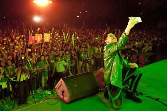 Noo Phước Thịnh là cái tên được các bạn sinh viên Đại học Cần Thơ chờ đợi đón nhận nhất trong sự kiện "Ngày hội Xanh"