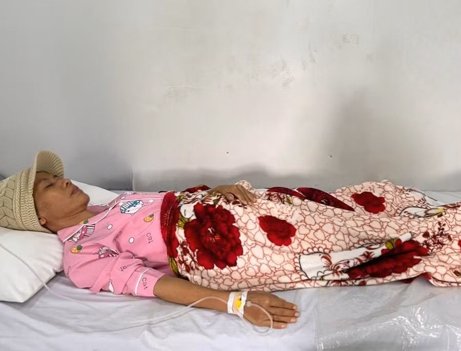 Cô Nguyễn Thị Ánh Nhung mắc bệnh nan y gia cảnh khó khăn rất cần được hỗ trợ.