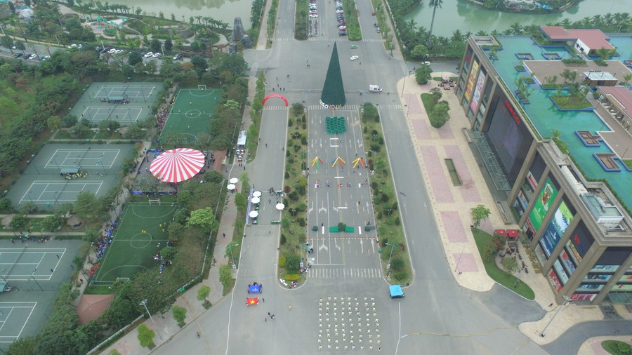 Các sân tập thể thao đẳng cấp trong Khu đô thị sinh thái Vinhomes Riverside