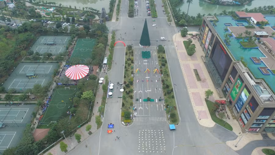 Các sân tập thể thao đẳng cấp trong Khu đô thị sinh thái Vinhomes Riverside