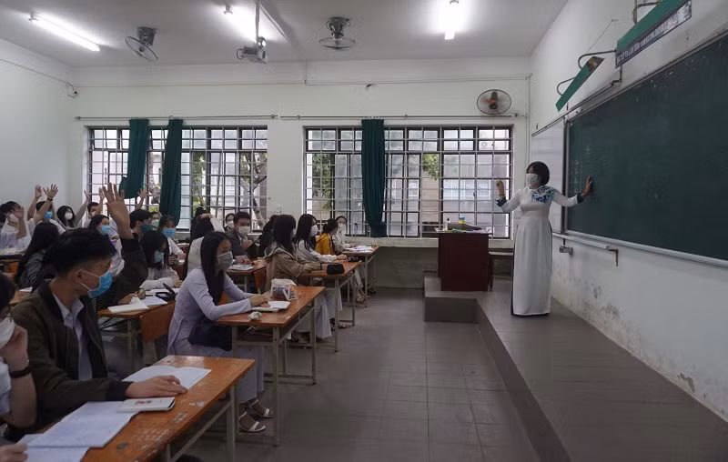 Các trường học ở Đà Nẵng ưu tiên thời gian học trực tiếp để dạy kiến thức mới, cốt lõi.