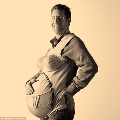 Xem các ông chồng vật vã sống chung với bụng bầu - 7