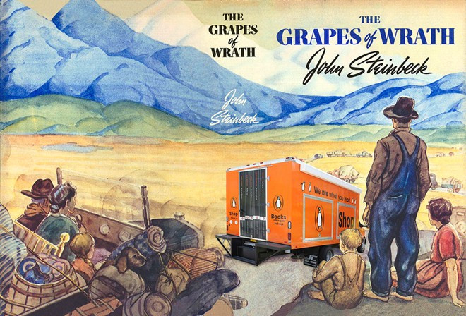 The Grapes of Wrath (John Steinbeck - 1939): Dành giải Pullitzer, tác phẩm viết về lạm phát và hậu quả của nó lên người nghèo. The Grapes of Wrath bị cấm do phản ánh đúng sự thật không mấy huy hoàng của cường quốc Mỹ một thời. 10 cuốn sách từng bị cấm phát hành hay nhất mọi thời đại