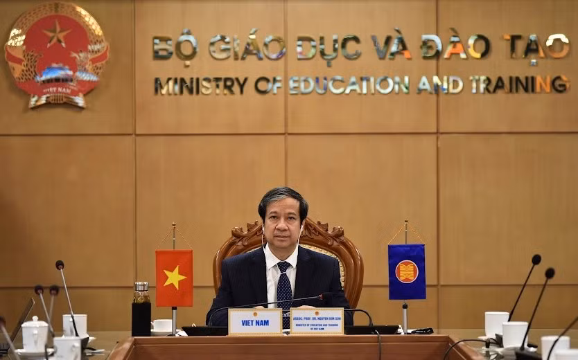 Bộ trưởng Bộ GD&ĐT Nguyễn Kim Sơn dự Hội nghị Bộ trưởng Giáo dục ASEAN + 3.