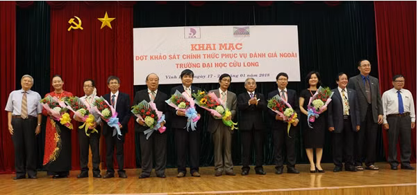 Khai mạc đợt khảo sát chính thức phục vụ đánh giá ngoài Trường ĐH Cửu Long