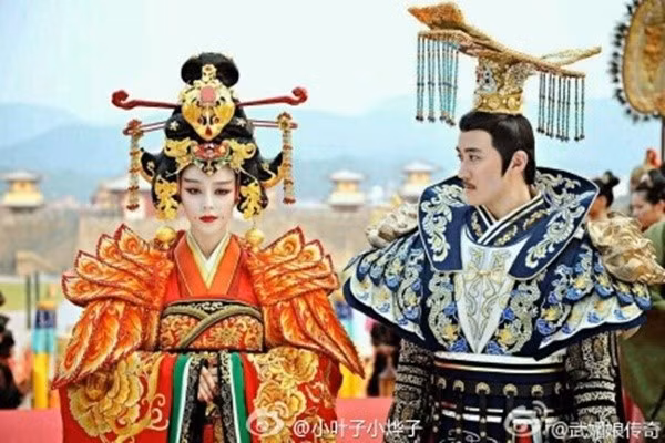 Cảnh hầu triều trong Võ Mị Nương Truyền Kì 