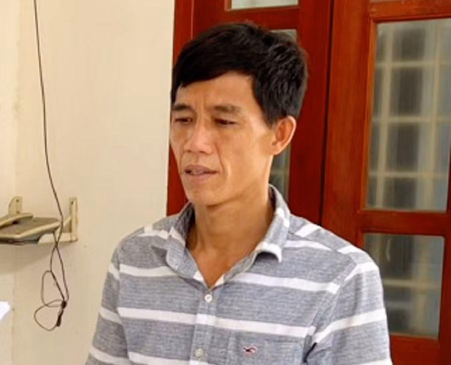 Đối tượng Nguyễn Văn Cảnh. (Ảnh: Nghiêm Túc)