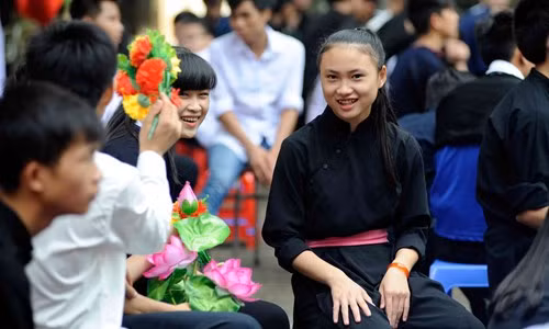 Ngắm nét rạng rỡ của nữ sinh vùng cao Việt Bắc - ảnh 6