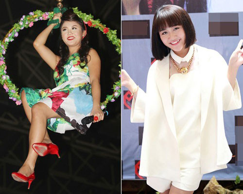 Nhan sắc Elly Trần, Thủy Tiên thời da chưa trắng, cằm chưa nhọn ảnh 15 Nhan sắc Elly Trần, Thủy Top thời chưa nổi tiếng - 15
