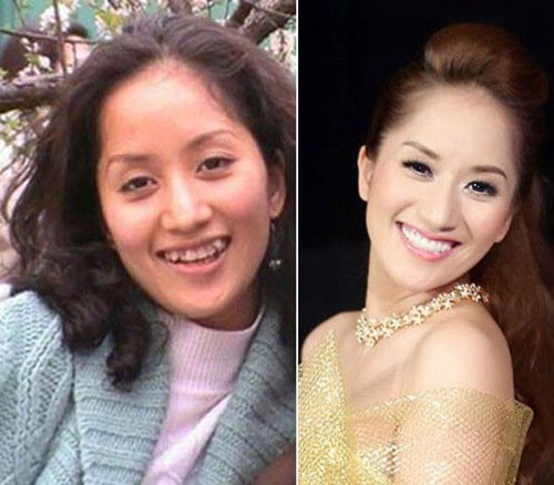 Nhan sắc Elly Trần, Thủy Tiên thời da chưa trắng, cằm chưa nhọn ảnh 9 Nhan sắc Elly Trần, Thủy Top thời chưa nổi tiếng - 9