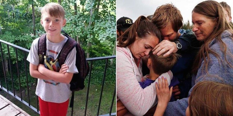 Cậu bé 10 tuổi sống sót kỳ diệu sau 30 giờ đi lạc trong rừng hiểm ảnh 1