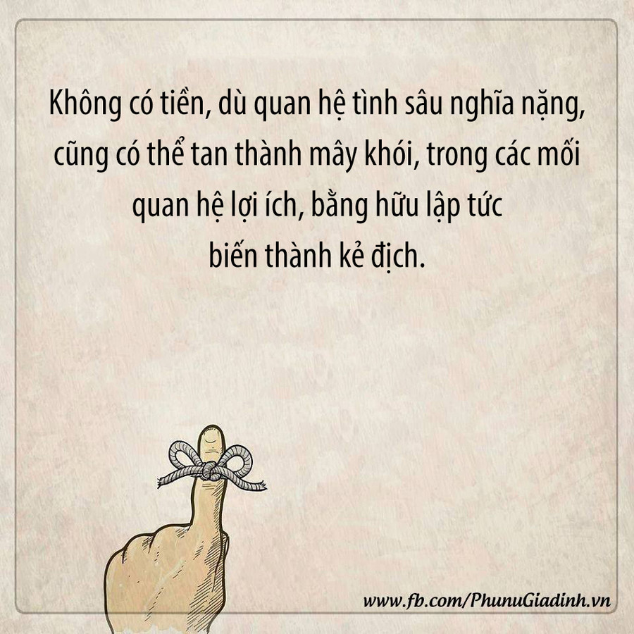 Khi người ta không có tiền, mới hiểu được những điều như thế ảnh 3 Khi người ta không có tiền, mới hiểu được những điều như thế ảnh 3