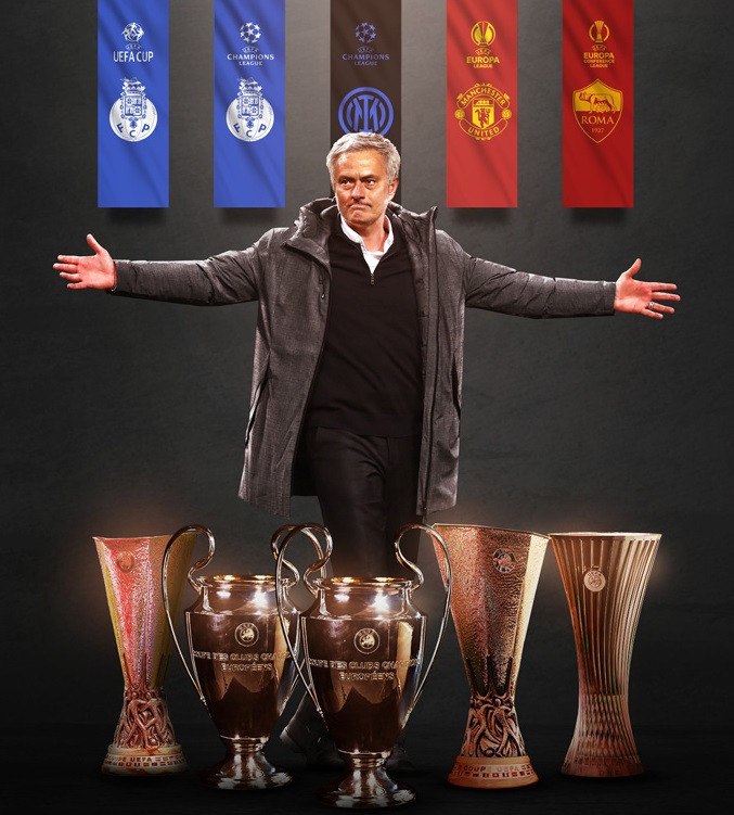Mourinho thiết lập kỷ lục về danh hiệu vô địch. Mourinho thiết lập kỷ lục về danh hiệu vô địch.