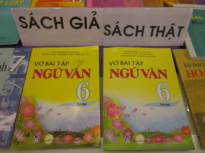 Điểm mặt sách lậu giáo dục sai nghiêm trọng về kiến thức