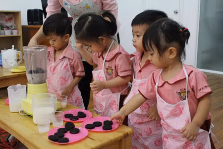 Thiết kế dụng cụ thí nghiệm cho trẻ khám phá nước