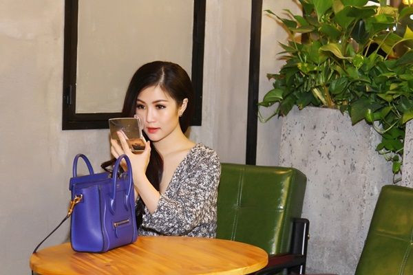 Hình ảnh: Hương Tràm diện váy ngủ 