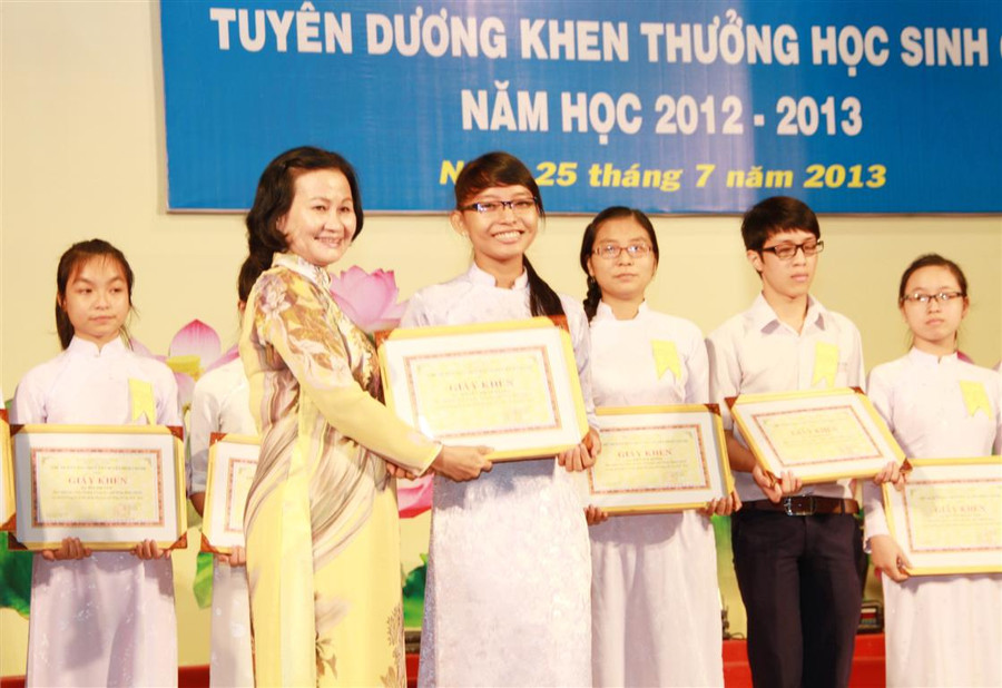 Nhiều quyền lợi với học sinh giỏi quốc gia