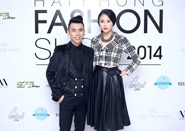 Lộ diện “Ông trùm 9X” đứng sau giải vàng Siêu mẫu 2015 ảnh 5 Hình ảnh Kenbi Khánh Phạm chụp chung với Mai Giang - Quán quân Vietnams Next Top Model 2012.