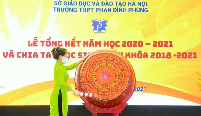 Các nhà trường đang gấp rút hoàn thành công việc để kết thúc năm học 2020 - 2021. Ảnh tư liệu: Hoàng Sơn