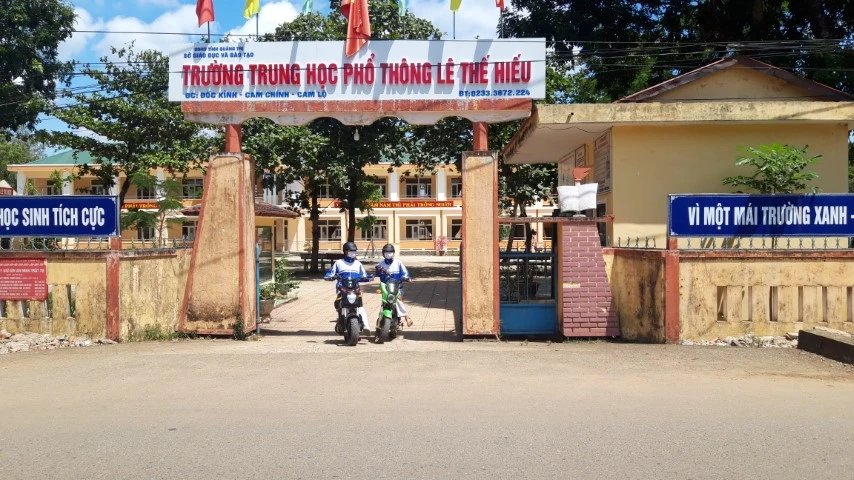 Trường THPT Lê Thế Hiếu. 