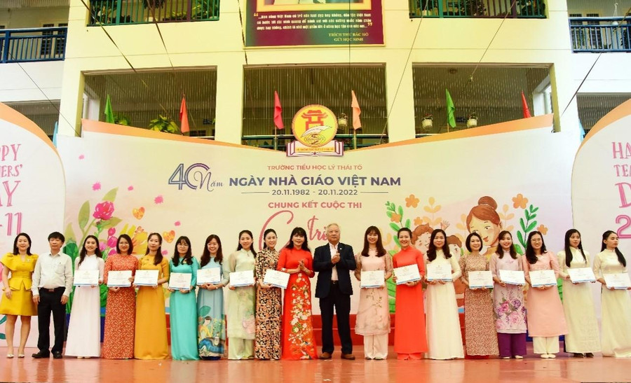 Hệ thống giáo dục Lý Thái Tổ tri ân các nhà giáo.