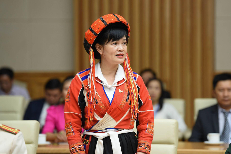 Cô Ma Thị Hồng chia sẻ về lĩnh vực đào tạo nghề nghiệp. Cô Ma Thị Hồng chia sẻ về lĩnh vực đào tạo nghề nghiệp.