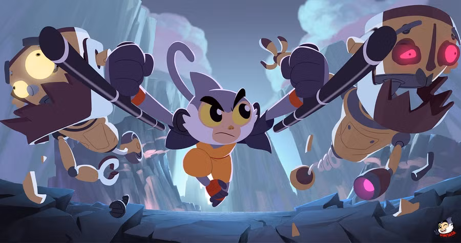 Tạo hình nhân vật Monta và các nhân vật trong phim