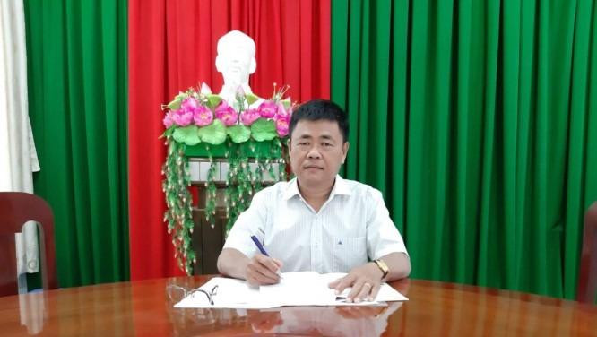 Ông Lê Hoàng Duy Linh, Trưởng phòng GD&ĐT quận Ô Môn, thành phố Cần Thơ