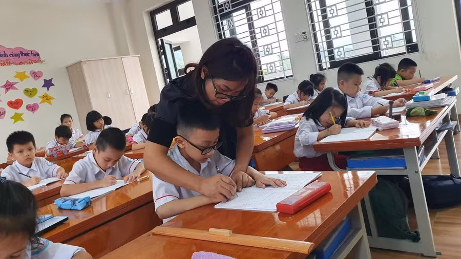 Học sinh lớp 1 học tập vững vàng hơn nếu được triển khai tuần làm quen. Ảnh minh họa