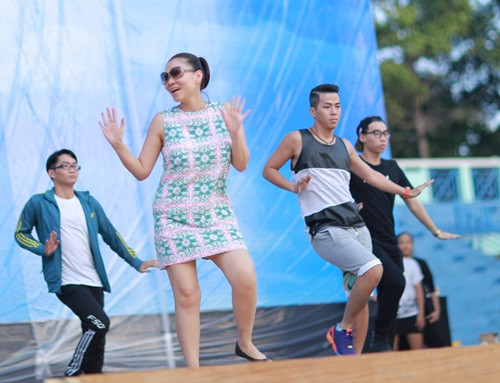 Vợ chồng Thu Minh “trốn” con đi tập chương trình ảnh 4 Vợ chồng Thu Minh