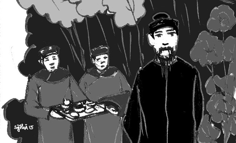 Nguyễn Thiếp từng 3 lần từ chối lời mời của Nguyễn Huệ. Nguyễn Thiếp từng 3 lần từ chối lời mời của Nguyễn Huệ.