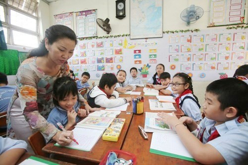 Quy định về sĩ số phù hợp với điều kiện hầu hết các trường tiểu học