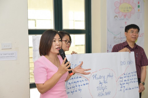 Giảng viên "đăng đàn" phân tích những thuận lợi, khó khăn của phương pháp dạy học tích cực hòa nhập