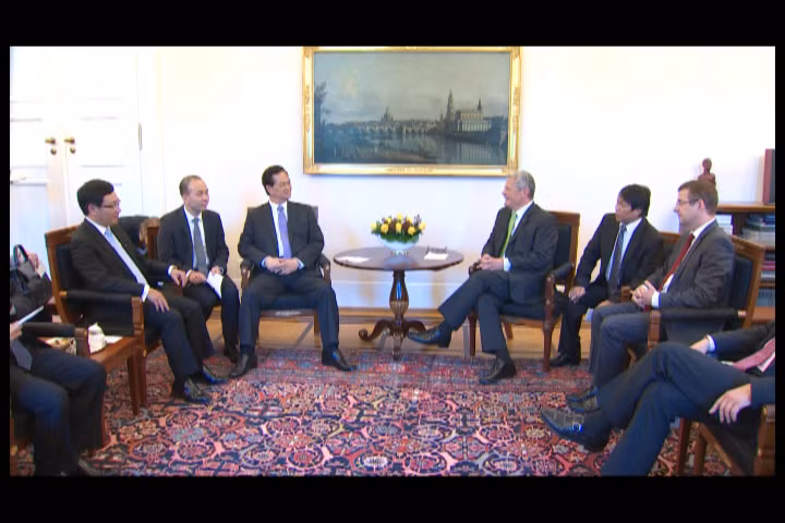 Thủ tướng Nguyễn Tấn Dũng hội kiến Tổng thống Đức Joachim Gauck