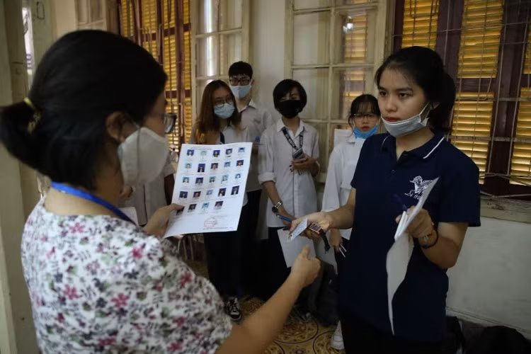 Thí sinh thi tốt nghiệp THPT năm 2020. Ảnh: Thế Đại