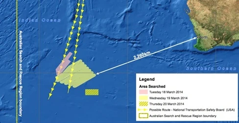 Australia công bố hình ảnh được cho là mảnh vỡ MH370 