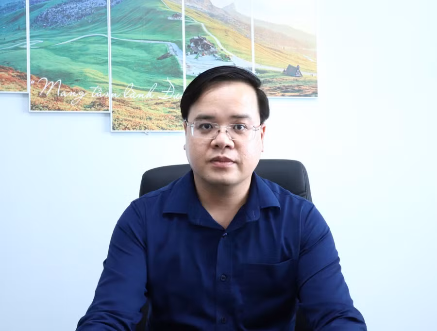 Ông Trần Nguyễn Minh Thành - ứng cử viên HĐNT TP Đà Nẵng, thuộc đơn vị bầu của số 2.