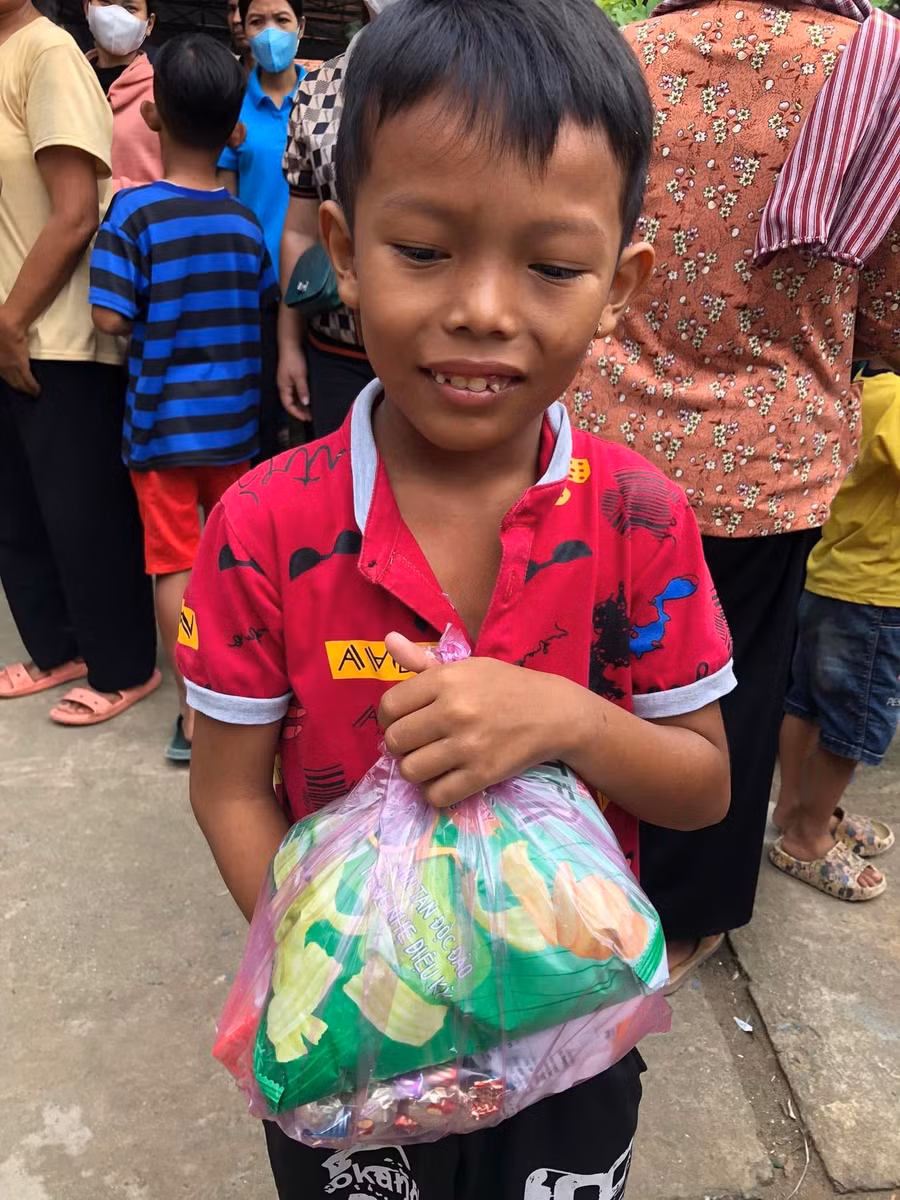 Quà tặng dành cho trẻ em.