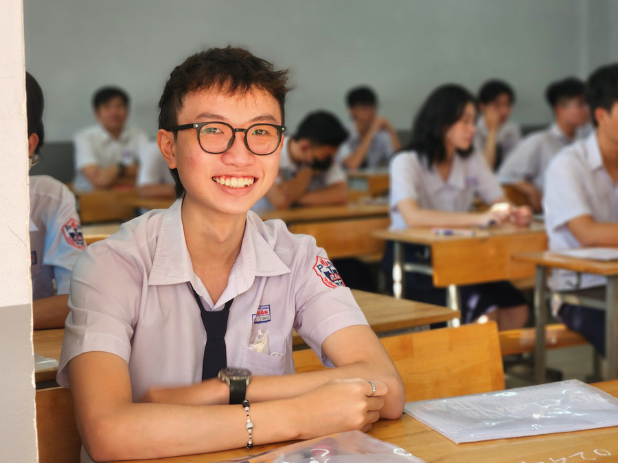 Học sinh dự thi Kỳ thi tốt nghiệp THPT năm 2023. (Ảnh: Lâm Ngọc)