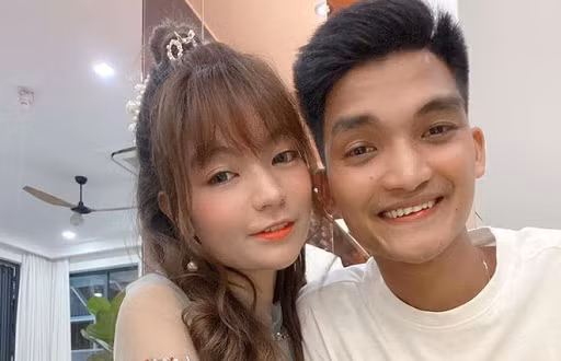 Diễn viên Mạc Văn Khoa và vợ Thảo Vy.