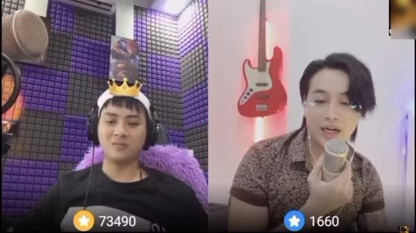 Hoài Lâm vừa xuất hiện trong buổi giao lưu, trò chuyện cùng TiTi.