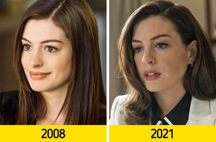 Anne Hathaway: Có vẻ như Anne Hathaway đã không già đi một chút nào kể từ khi phát hành Passengers vào năm 2008. Bạn có thể thấy cô ấy trong một trong những bộ phim gần đây nhất có tên là Locked Down.