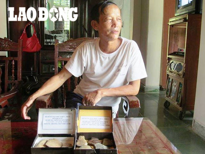 Thầy giáo làng hơn 30 năm tìm kiếm di chỉ khảo cổ học ảnh 1