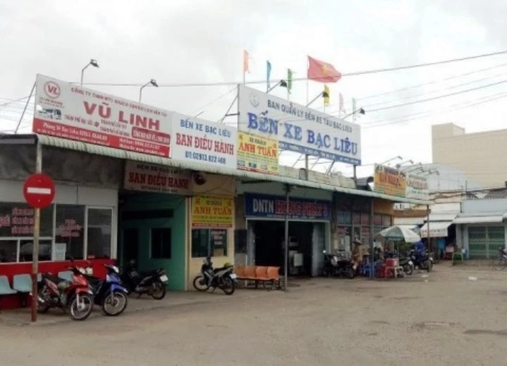 Bến xe Bạc Liêu, nơi xảy ra vụ việc.