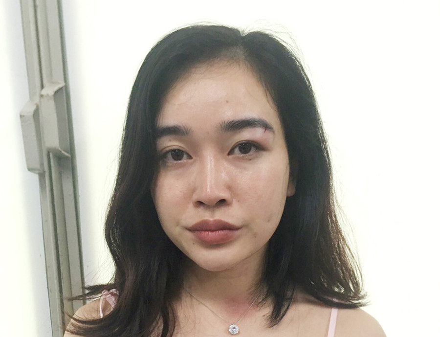 Đối tượng Phan Thị Mỹ Linh. (Ảnh: Tiến Tầm) Đối tượng Phan Thị Mỹ Linh. (Ảnh: Tiến Tầm)