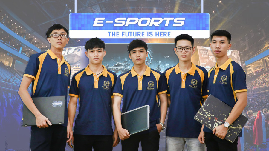 Câu lạc bộ eSports của Trường Đại học Gia Định. Ảnh: GDU Câu lạc bộ eSports của Trường Đại học Gia Định. Ảnh: GDU