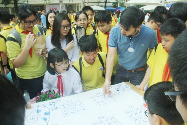 Trò chơi dự đoán ngày sinh rất "kì bí" và hấp dẫn. Đây cũng là trò chơi toán học thường thức, giúp học sinh yêu hơn môn Toán.