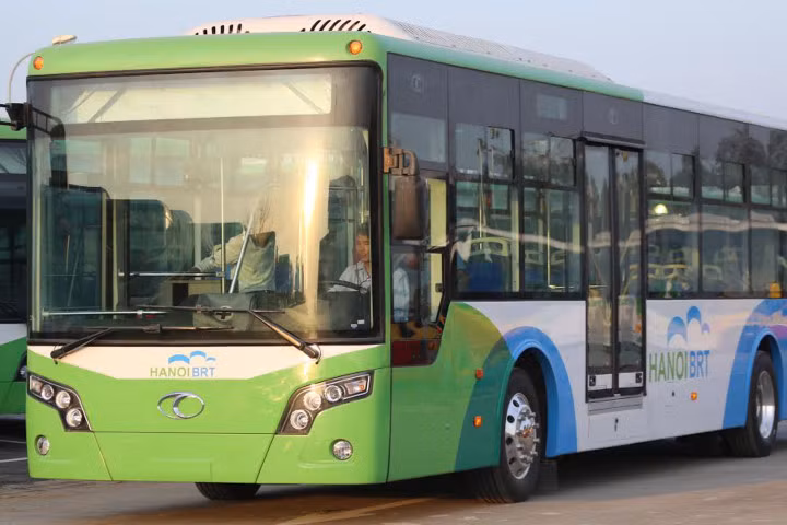 Nếu được lãnh đạo Hà Nội đồng ý, việc BRT đi chung đường ưu tiên sẽ diễn ra từ tháng 6.
