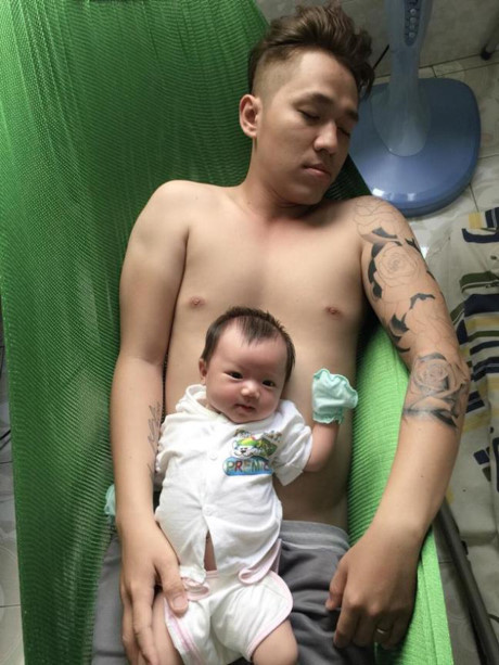 Từ anh chàng lông bông phải nhờ vợ, 9x trở thành ông bố Tu anh chang long bong phai nho vo, 9x tro thanh ong bo